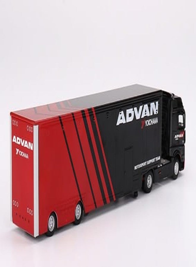 MINI GT - Mercedes-Benz Actros w/Racing Transporter 2023 - Image 2